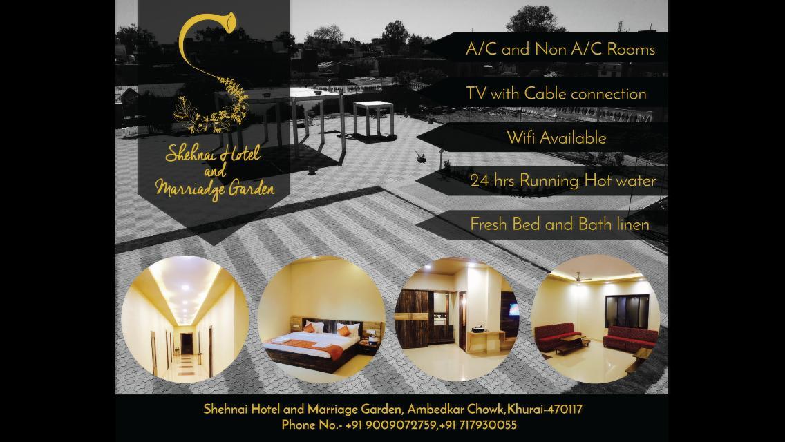 Hotel Shehnai Garden Khurai Esterno foto
